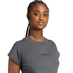 Camiseta adidas Essentials Linear Feminina - Foto 2