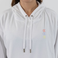 Moletom Capuz Champion Campus French Terry Feminino - Foto 2