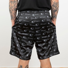 Bermuda Champion 9-Inch Aop Classic Mesh S Masculina - Foto 4