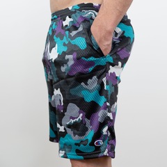 Short Champion 9-Inch Aop Classic Mesh S Masculino - Foto 3