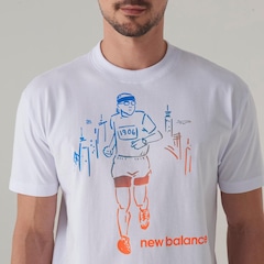 Camiseta New Balance Before And After Masculina - Foto 5