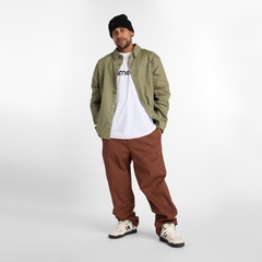 Camisa New Balance Numeric Button Up Masculina - Foto 6