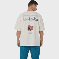 Camiseta ASICS Heritage de Algodão Pesado Run City Masculina - Foto 3