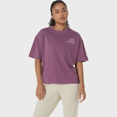 Camiseta ASICS Relaxada com Estampa de Mensagem de Corredor Feminina - Foto 1