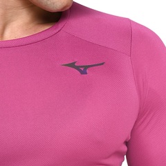Camiseta de Treino Mizuno Two Loops 8 Masculino - Foto 4