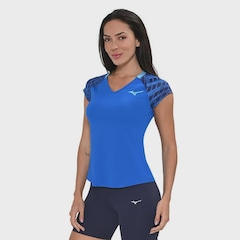 Camiseta de Tennis Mizuno Mugen Printed Feminino - Foto 2