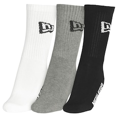 Meia Cano Médio New Era Flag Multi Monochrome - 3 unidades - Foto 3