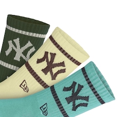 Meia Cano Médio New Era Flag Multi Monochrome - Pack com 3 Pares - Foto 2