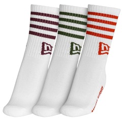 Meia Cano Médio New Era Flag Multi Monochrome - Pack com 3 Pares - Foto 3