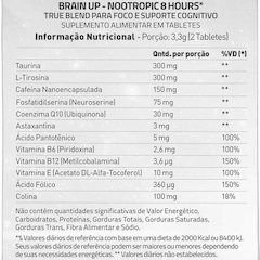 Nootrópico Brain Up - 60 Tabletes - True Source - Foto 2