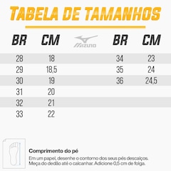 Tênis Space 6 Mizuno Infantil - Foto 6