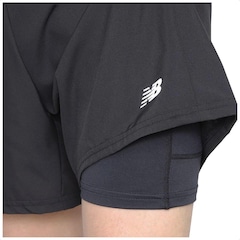Shorts New Balance Sport Essentials 2 In 1 - 5" Masculino - Foto 3