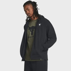 Jaqueta Com Capuz Under Armour Project Rock Heavyweight Masculina - Foto 3