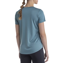 Camiseta Mizuno Spark Petróleo - Feminino - Foto 3