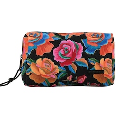 Maxi Necessaire Farm Ora Bolas Rosas Pintadas Original - Foto 1