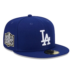 Boné New Era 59FIFTY Los Angeles Dodgers World Series - Foto 1