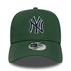 Boné Unissex New Era 9FORTY A-Frame New York Yankees Outline Aba Curva - Foto 2