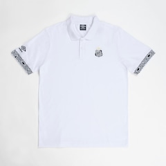 Camisa Polo do Santos Viagem 26/27 Umbro Masculina - Foto 1
