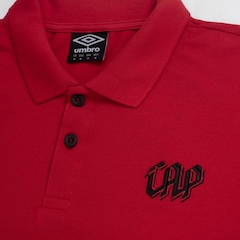 Camisa Polo do Athlético Paranense Viagem 26/27 Umbro Masculina - Foto 3