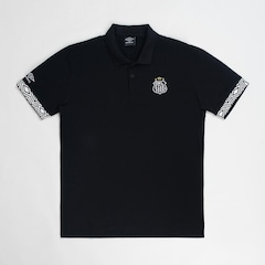 Camisa Polo do Santos Viagem 26/27 Umbro Masculina - Foto 1