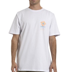 Camiseta Hurley New Flower WT26 Masculina - Foto 1