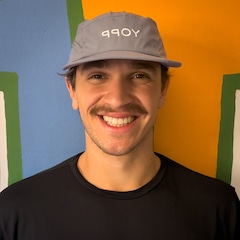 Boné Unissex Esportivo Yopp 5 Panel Ultraleve e Respirável Aba Reta - Foto 4