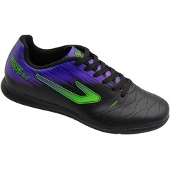 Chuteira De Futsal Indoor Topper Flame Adulta - Foto 3