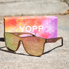 Óculos de Sol Yopp Polarizado Uv400 Hype Esportivo Macaron - Foto 4
