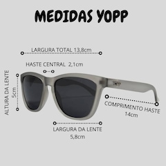 Óculos de Sol Yopp Esportivo Polarizado Uv400 C Tu-ton - Foto 8