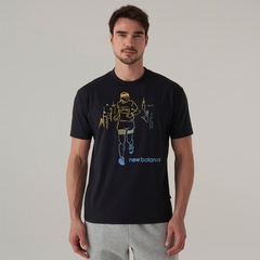 Camiseta New Balance Before And After Masculina - Foto 1