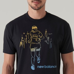Camiseta New Balance Before And After Masculina - Foto 4