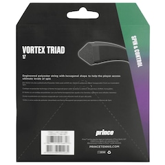Corda Prince Vortex Triad 17 1.25mm Pack com 3 Unidades - Foto 3
