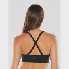 Top Fitness Bodyforsure Alça Reta Liso Push - Feminino - Foto 4