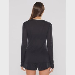 Camiseta Manga Longa Bodyforsure Estampada Push - Feminina - Foto 3