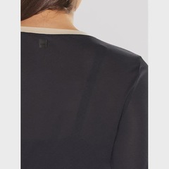 Camiseta Manga Longa Bodyforsure Estampada Push - Feminina - Foto 6