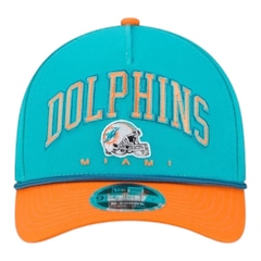 Boné New Era 940mc A Frame Miami Dolphins Masculina - Foto 3