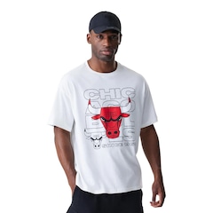 Camiseta New Era Regular Chicago Bulls NBA Masculina - Foto 1