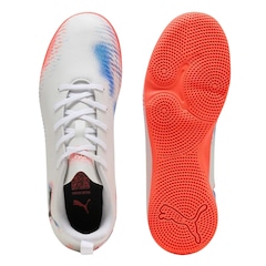 Chuteira De Futsal Puma Future 8 Play IT JF Indoor Infantil - Foto 6