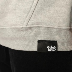 Moletom Lost Canguru Fogo Fire Mescla Médio Masculino - Foto 4