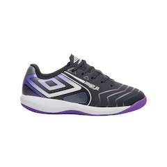Chuteira De Futsal Umbro Pro 5 JR Purp Infantil - Foto 1