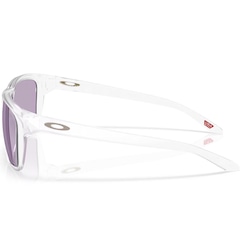 Óculos de Sol Oakley Sylas Matte Clear Prizm Slate - Foto 2