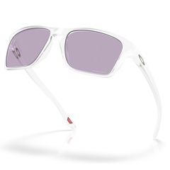 Óculos de Sol Oakley Sylas Matte Clear Prizm Slate - Foto 4