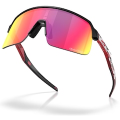 Óculos de Sol Oakley Sutro Lite TLD Matte Black Prizm Road - Foto 4