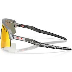 Óculos de Sol Oakley Sutro Lite Sweep Space Dust Prizm Ruby - Foto 2