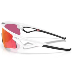 Óculos de Sol Oakley Sphaera Strike Matte White Prizm Field - Foto 3
