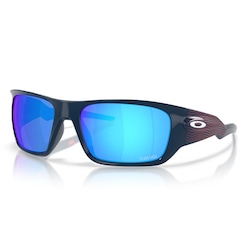 Óculos de Sol Oakley Masseter Team Usa Abyss Prizm Sapphire - Foto 1