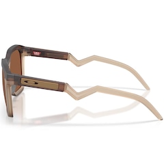 Óculos de Sol Oakley HSTN SQ Matte Rootbeer Prizm Tungsten - Foto 2