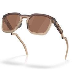 Óculos de Sol Oakley HSTN SQ Matte Rootbeer Prizm Tungsten - Foto 4