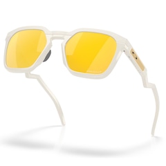 Óculos de Sol Oakley HSTN SQ Matte Mist Prizm 24k Polarized - Foto 4