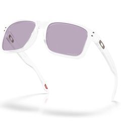Óculos de Sol Oakley Holbrook Matte Clear Prizm Slate - Foto 4